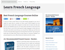 Tablet Screenshot of frenchcoursesonline.org